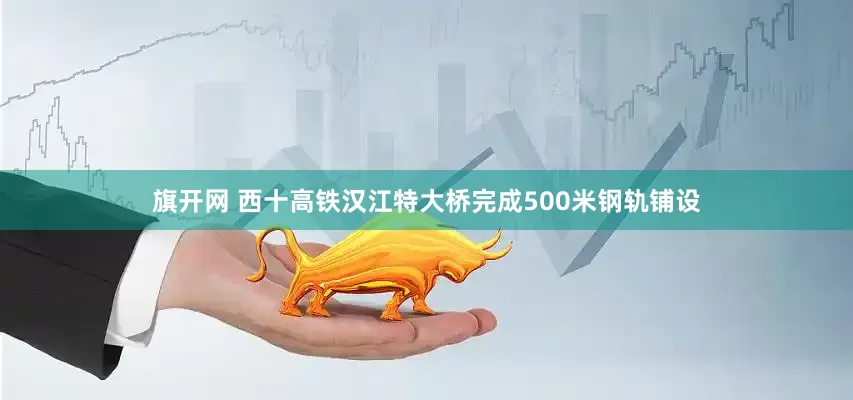旗开网 西十高铁汉江特大桥完成500米钢轨铺设